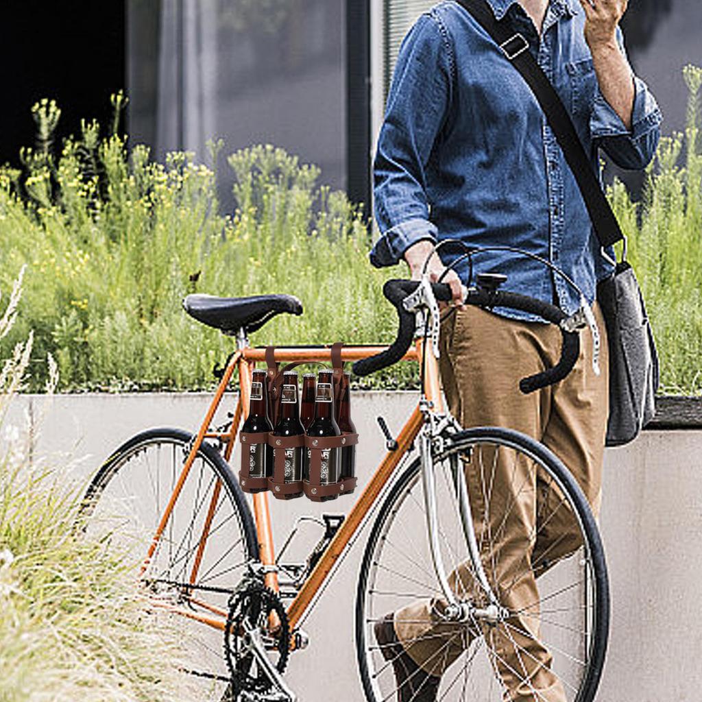 Portabirra per Bicicletta Ciclismo Conservazione Birra Anti-Sversamento Portabottiglie per Bicicletta per Pendolarismo Strada di Montagna Quotidiano Tour Esterno