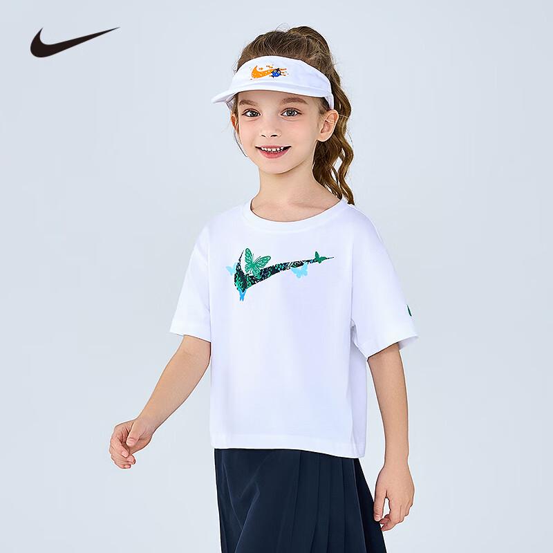 

Nike Girls Butterfly Print Short-Sleeve T-Shirt 120/60