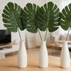 Artificial Monstera Leaves Tropical Monstera Leaves Simulation Bouquet Leaf Wedding Party Decoration Home Garden Fake Leaves