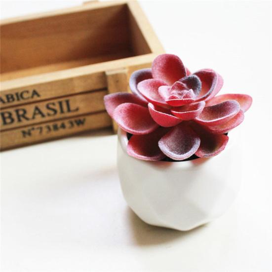 1Pc Artificial Flower Succulent Plant Bonsai DIY Garden Office Home Party Decor