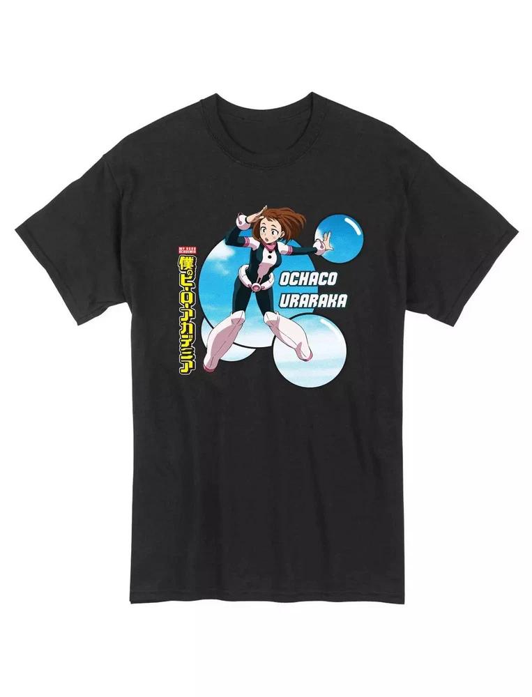 My Hero Academia Ochaco Uraraka Float Anime Tshirt Black Gift For Friends S