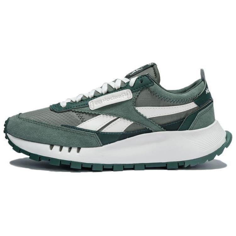 Reebok Cl Legacy W+ Retro Sports Comfortable Versatile Durable Breathable Low-Top Lifestyle Casual Shoes Unisex sneaker Green 100222340