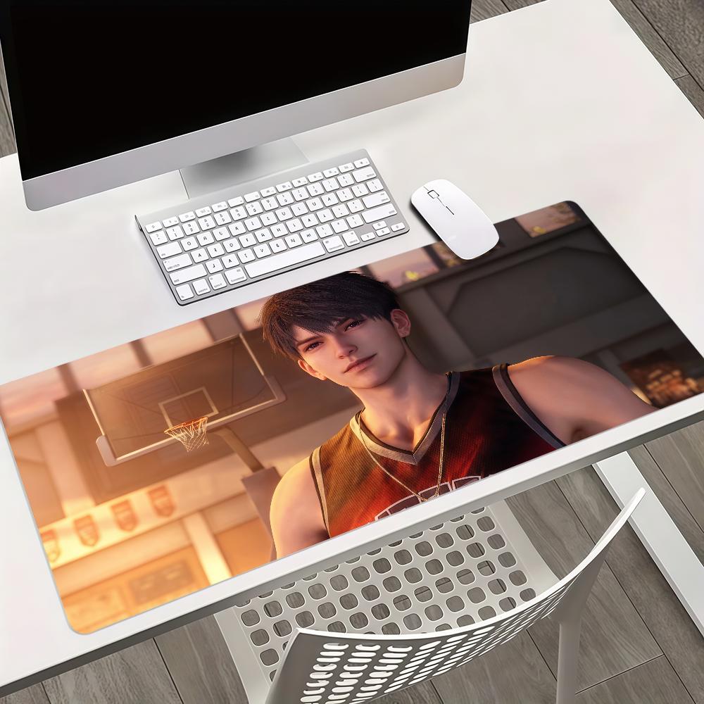 Deepspace Caleb Summer Vibes Toward Mouse Pad Non-slip Lockedge Gaming Desktop MousePad Large Thickened Comfort Office Student
