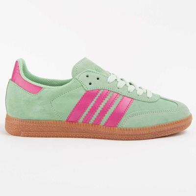 Leather Sneaker For Women. Purasamb 103035