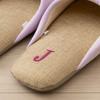 Hokomomola Senko Salmon Approximately 47146 Slippers, 22-24cm, Pink,