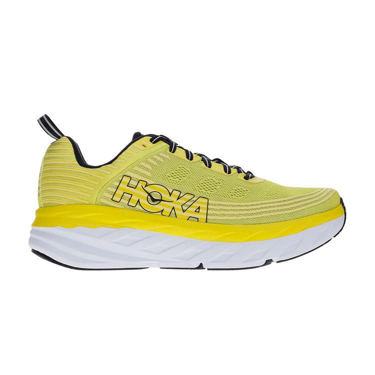 

HOKA Bondi 6 Citrus Anthracite Мужские кроссовки Желтые 1019269-CATH