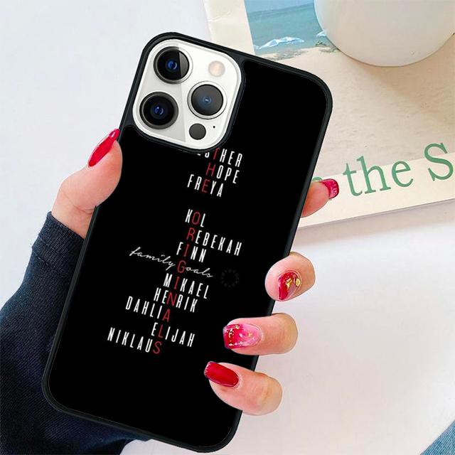 Vampire Diaries The Originals Handyhülle Cover Für iPhone 17 Air 15 16 14 13 12 Pro Max 11 Pro Max Plus Hülle