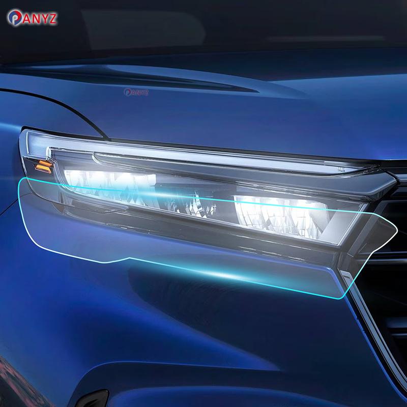 Anti-scratch Front Lamp Transparent for HONDA CRV -2024 Car Headlight Exterior TPU Original Pre Cut ppf Protective Film