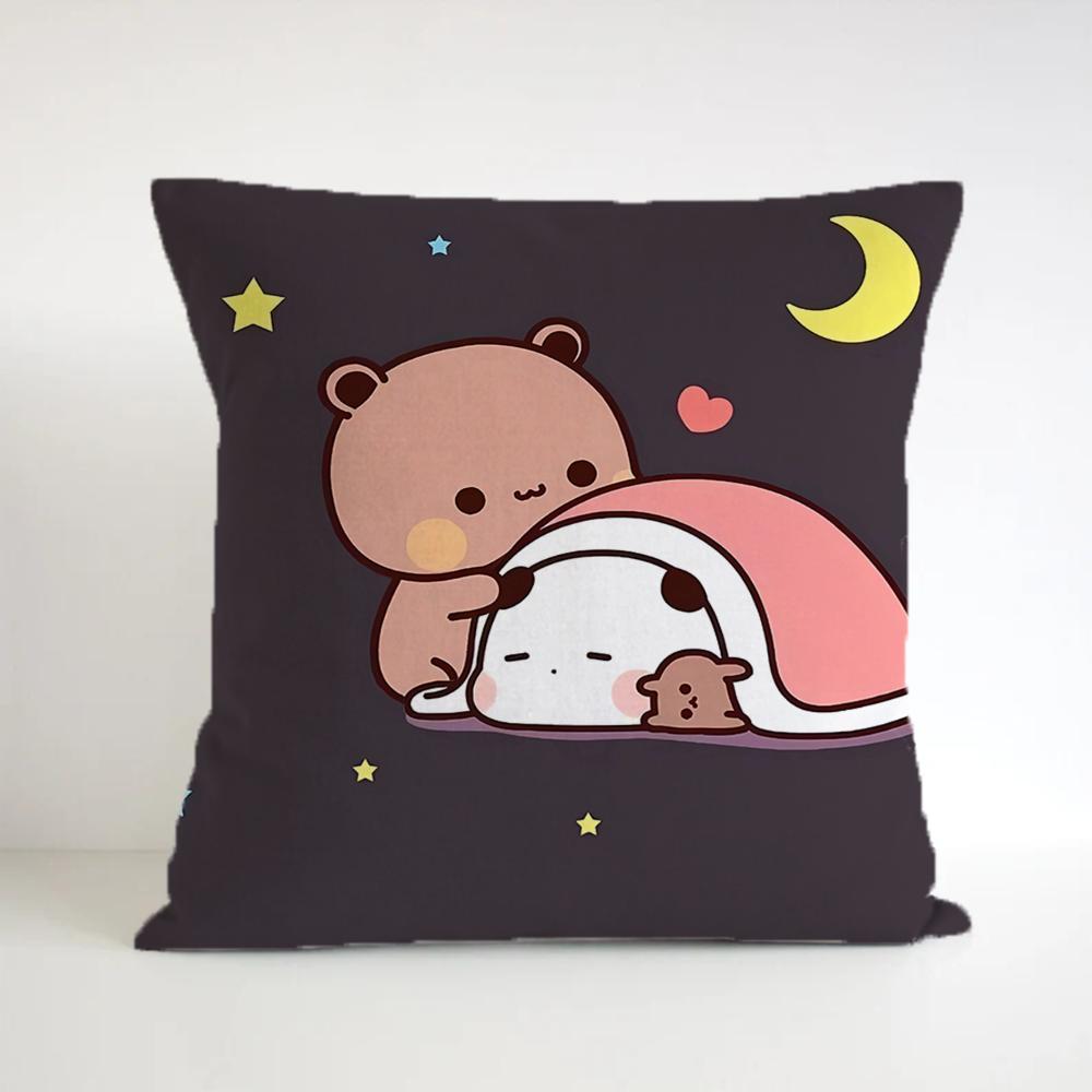 Bubu Dudu Pillow Cover Decorative Pillowcases Cushions Pillowcase 45*45 Ornamental Pillows For Living Room Sofa Cushion