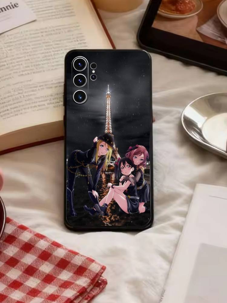 Love Live Asaka Karin Phone Case For Samsung S26,S25,S24,S23,S22,S21,S20,S30,Ultra,Plus,Fe,Note,5G Black Cover
