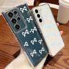 Soft Case For Samsung Galaxy S25 S24 S23 S22 Ultra S24 FE A15 A14 A55 A54 A36 A56 A16 A52 A35 5G Bow Pattern Clear Phone Cover
