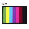 Rainbow Face Paint 50G for Body Painting, High Pigment Makeup Easy Blend Halloween Party Cosplay, Washable Kids Adults