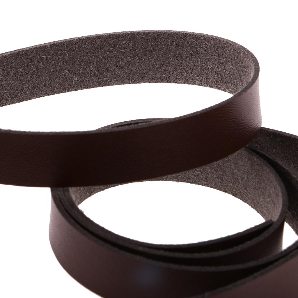 Microfiber PU Leather Strap Durable DIY Belt Making Leather Craft Accessories for Leather Bag Template