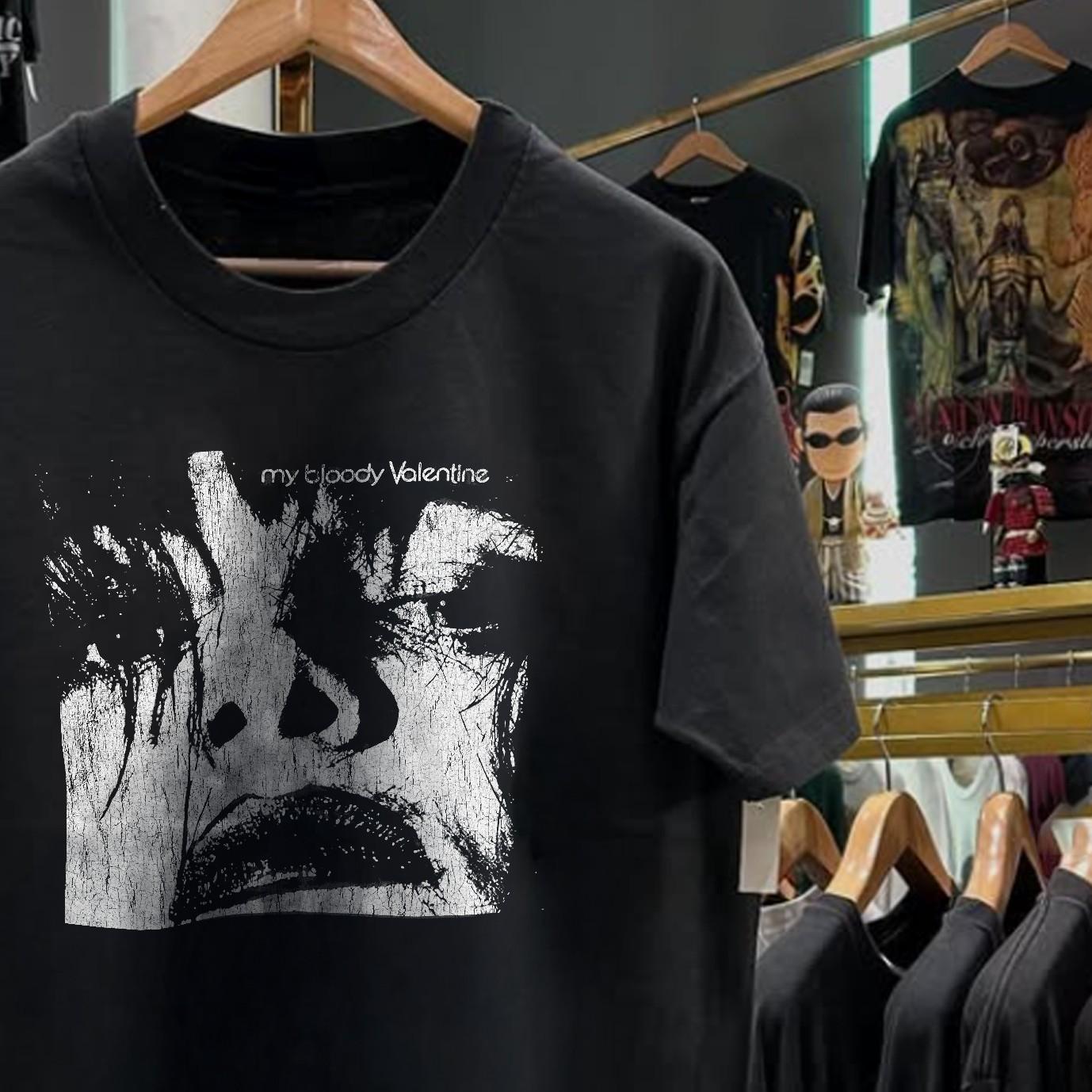 1995 My Bloody Valentine Seminal Ep Promo T-Shirt Black XXL XL