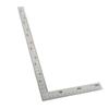 Stainless Steel L-Shaped Framing Square 300mm*150mm Double-Scale / Dual Angle Side Carpenter's Square 90 Degree L Shape