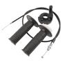 Weather Resistant Plastic Handle Grips Cable For ATV Motorcycle Featuring Smooth Throttle Response And Anti Slip Design
