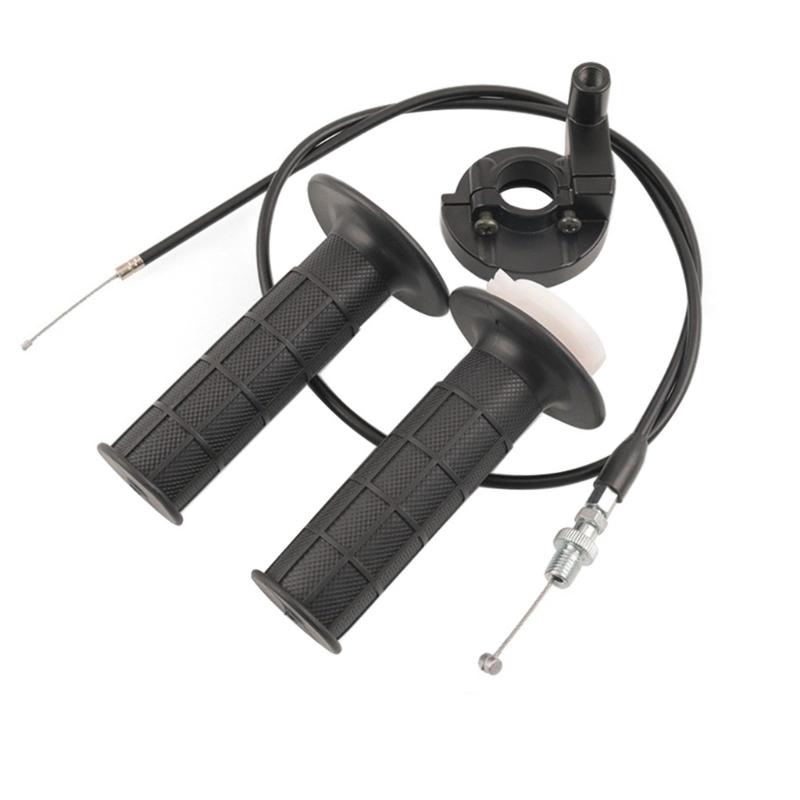 Weather Resistant Plastic Handle Grips Cable For ATV Motorcycle Featuring Smooth Throttle Response And Anti Slip Design