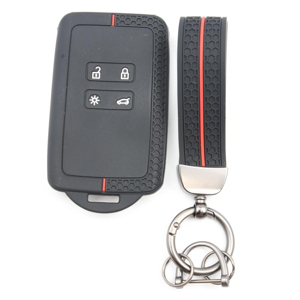 Sleutelhoes voor Renault Duster Captur Arkana Kadjar Clio Megane Austral Laguna met Sleutelhanger Krasbestendige Bescherming Schokbestendige Bescherming