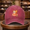 Butterfly Fairy Print Baseball Cap Casual Visor Fashion Hat Adjustable Outdoor Leisure Cap for All Seasons Ideal for Trave