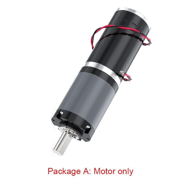 32GP-31ZY Planetary Reducer Motor 12V 24V 11RPM-2160RPM 0.5-100Kg.cm Bracket+Controller+Power Supply Reverse Adjustable