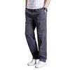 Pantaloni da Lavoro Larghi Taglie Forti da Uomo Gamba Dritta Casual da Esterno 2026