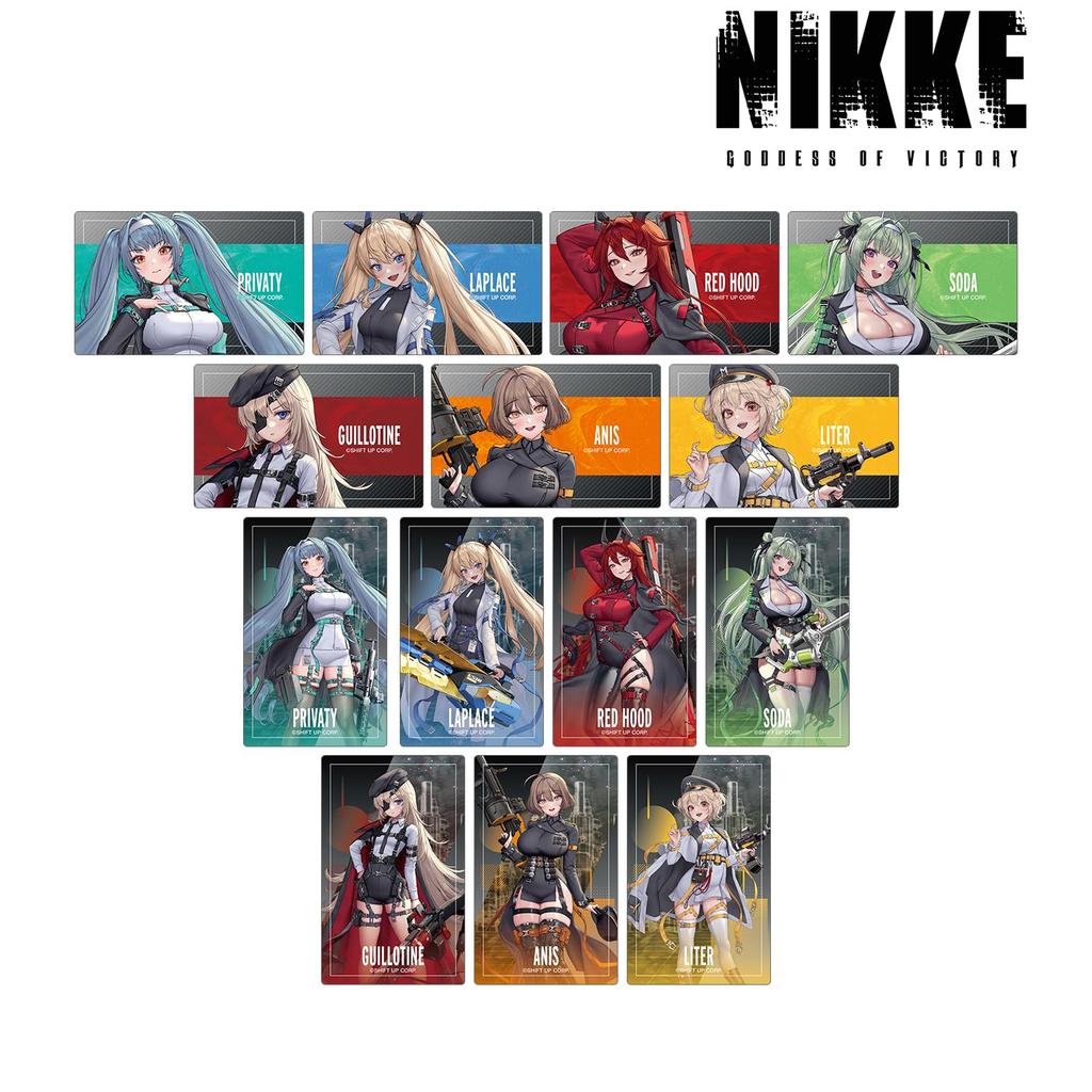 Goddess of Victory NIKKE LOVECACAO Illustration Tactical Fashion Ver. Trading Card Stickers Box of 14