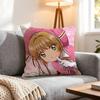 Anime Cardcaptor Sakura Cushion Cover 1Pcs Decorative Covers Soft Cushion Case For Sofa Couch Decor 40X40 45X45 Pillowcases
