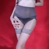Sexy Damen 360 Nahtlos Öl Glänzend Offener Schritt Slips Elastisch Erotisch Tanga Transparent Durchsichtig Hohe Taille Unterwäsche