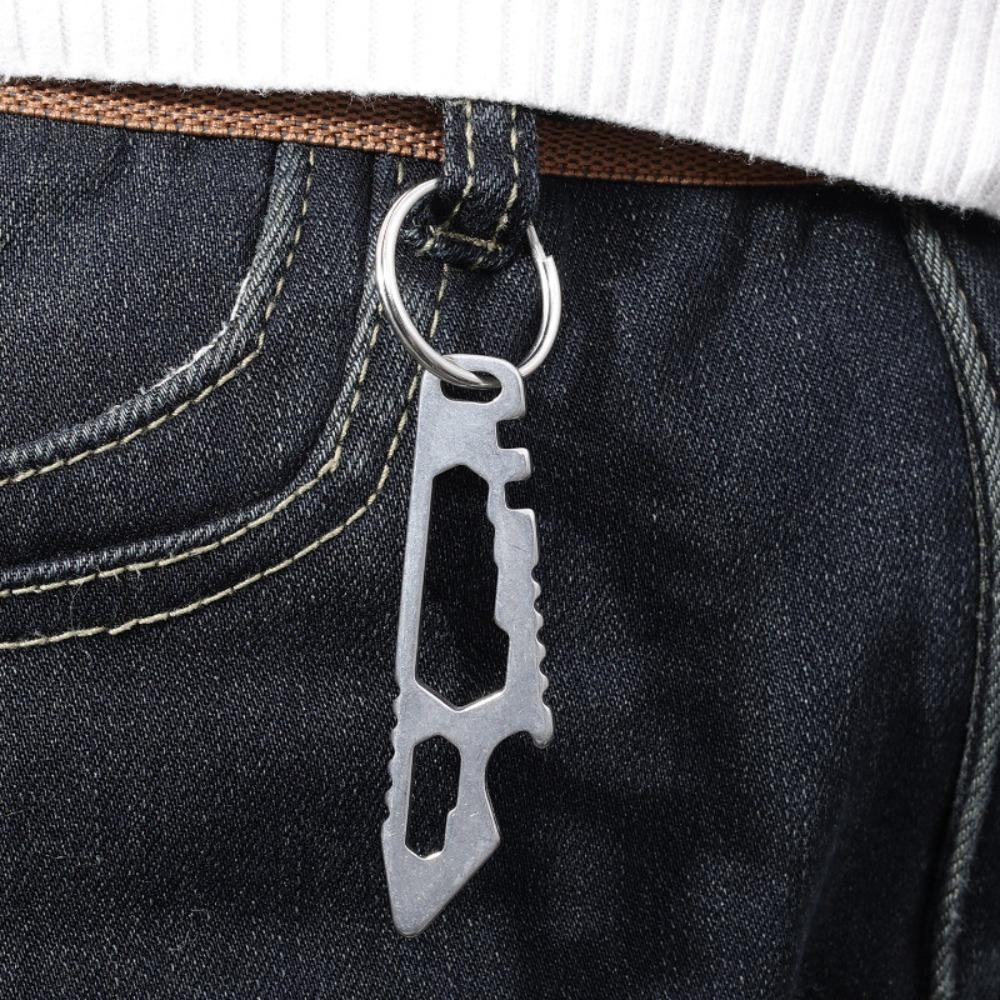 EDC Hexagon Wrench Bottle Opener Multifunctional Outdoor Gadgets Key Holder For Camping Supplies