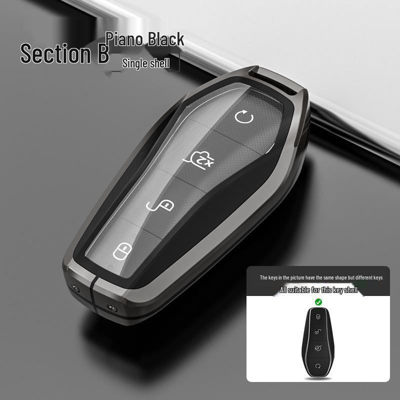 BYD Key Case: Compatible with Song Pro Plus, Yuan DMI, Dolphin, Han, Tang, Qin, Seal, and Destroyer 05 Protective Cover.