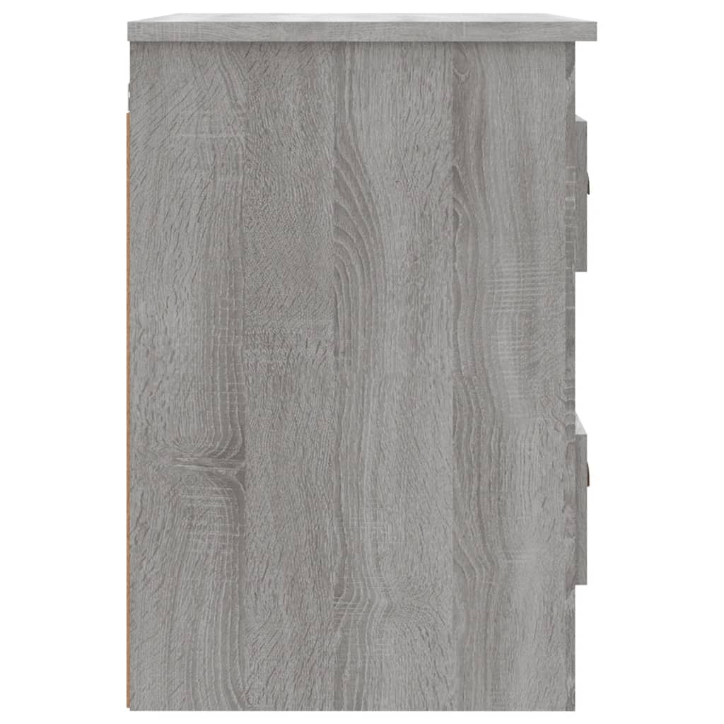 Wall Mounted Nightstand Gray Sonoma 41.5 x 36 x 53 cm