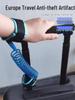 Europe Anti-theft Retractable Luggage Tow Rope for Travel