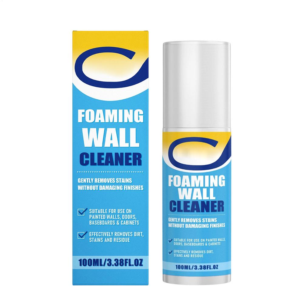 100ml Bathroom Wall Cleaner Degreaser Foam For Stain Heavy Duty Kitchen Degreaser For Shower Bathroom Kitchen Tile Grout Ceiling 100ml