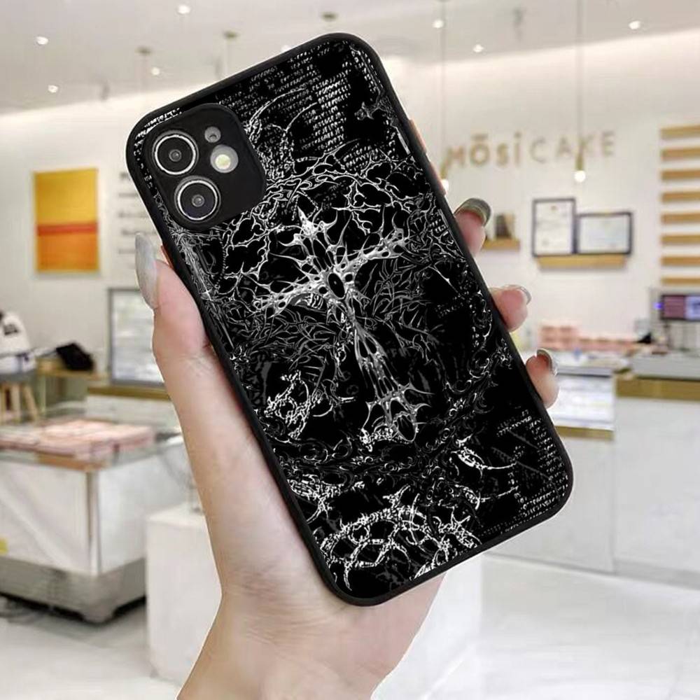 Gothic Coquette Cybersigilism Phone Case For IPhone 16 15 14 X XR XS 7 8 Plus 11 12 13 Pro MAX 13mini Matte Shockproof Case