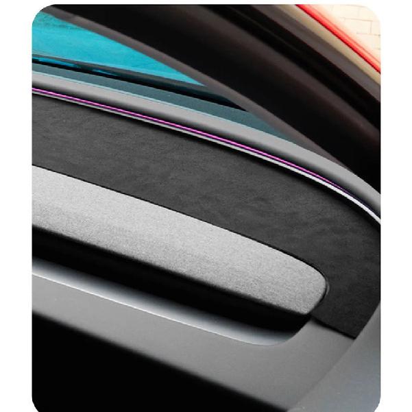 Für Tesla Model Y Juniper Armaturenbrett-Sonnenschutzmatte für Model Y/3 2017-2025 Zentrales Armaturenbrett Antireflektierende Matte Wildleder-Matte