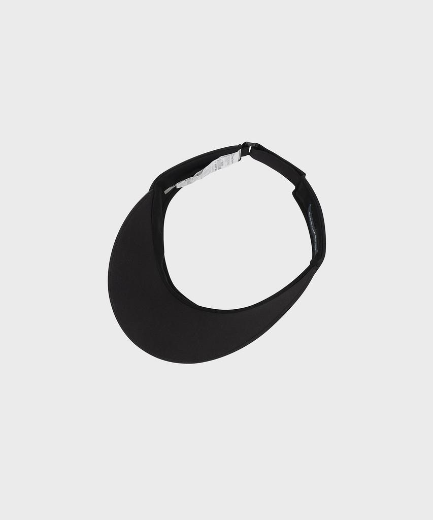 SERGIO TACCHINI W Wide Ribbon Sun Visor (Black)