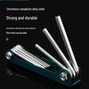 Foldable Hex Key Set: Metric, Imperial & Torx Screwdrivers