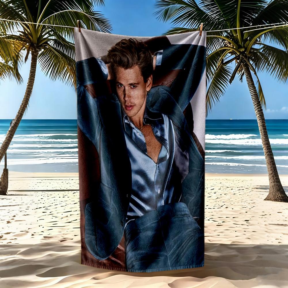 Elvis Beach Towel High Absorbency Quickdry Comfortable Lightweight Portable For Swimmingbeachcamping Travel Beach Accessoriesgym