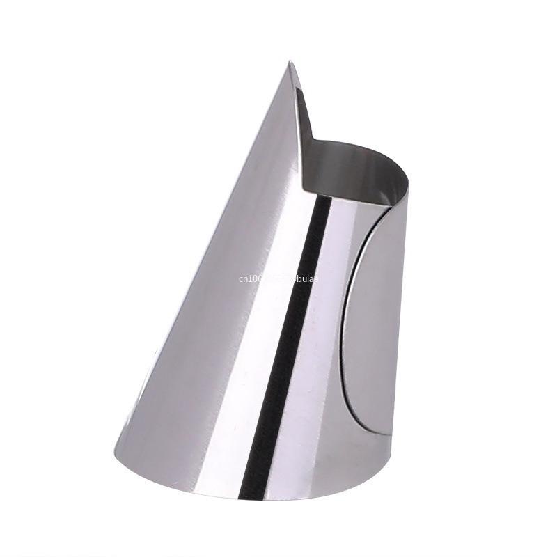 Finger Guard Stainless Steel Finger Protector Thumb Guard Peeler Safe Chop Cut Tool for Food Chopping Cutting Kitchen Items