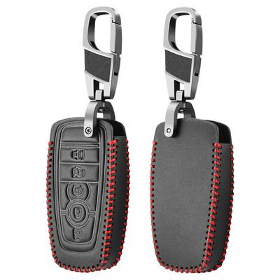 Car Key Case for Ford Fusion Mustang Explorer F150 Edge Mondeo Mk5 Focus Mk4 2019 2020 2021 Covers Accessories Car-Styling