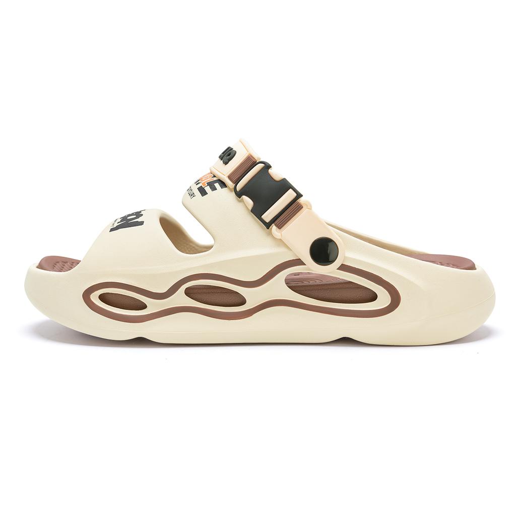EVA Men Sandals Printed Height Increasing Thick Bottom Slippers Comfortable Breathable Outdoor Slippers