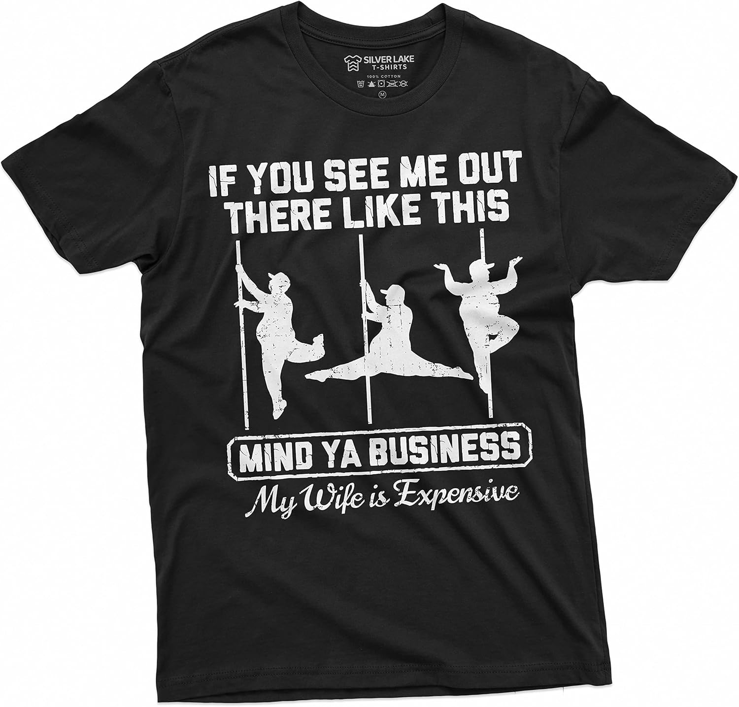 

Men s Funny T-Shirt My Wife is Expensive Funny Anniversary Marriage Birthday Gift Tee 5XL різнокольоровий