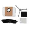 Vacuum Cleaner Accessories Kit for L60 L50 Includes 1 Roll Brush 2 Side Brushes 2 Dust Bags 4 Filters 4 Filter Cotton