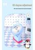 Portable USB Rechargeable Cartoon Fan for Dorms, Offices, and Outdoors