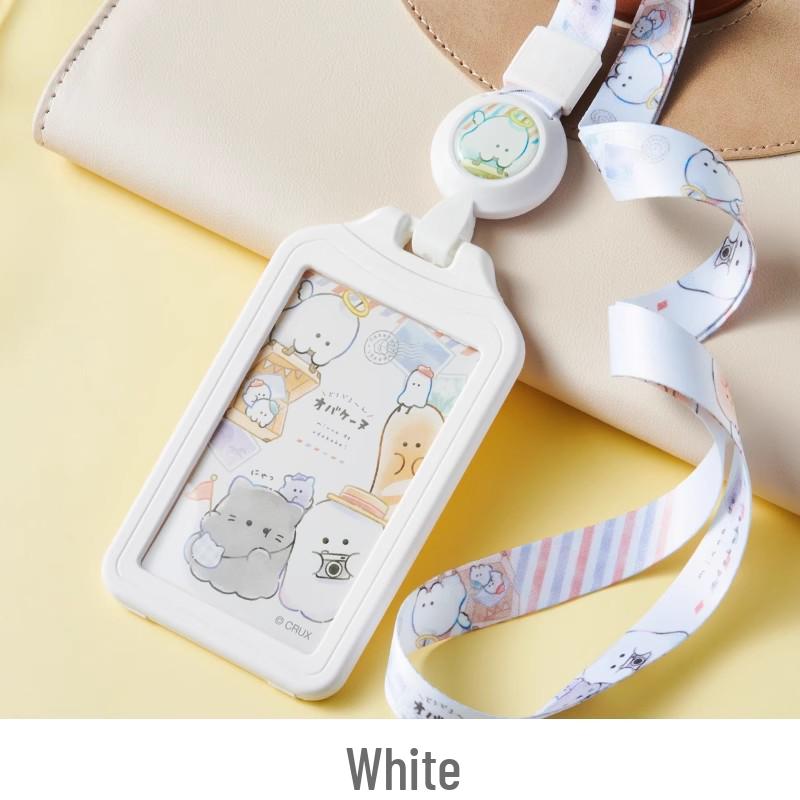 Youhe Youyou Family Retractable Cartoon Meal and Access Card Holder for Kids белый