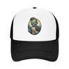 Fashion Pumpkin Spice Zombie  Mesh Baseball Cap  Fishing Snapback Cap