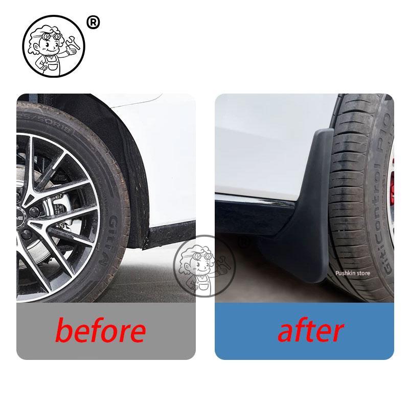 For BYD Seal 7 DMI SEAL 07 DMI 2025 2026 Car Mudguards Plastic Fender Cover Flares Splash Guard Cover Auto Mud Flaps Accessories