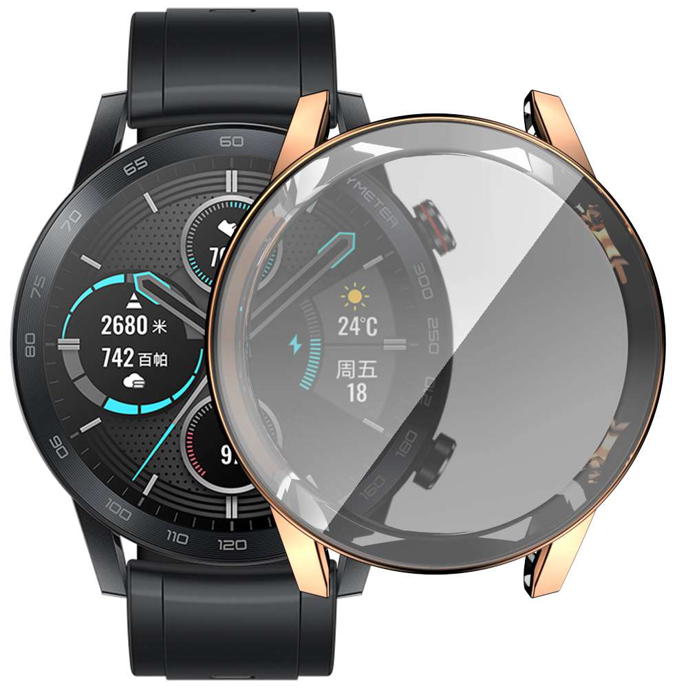 Soft TPU Case For Honor Magic Watch 2 46mm 360 Full Cover Protective Bumper For Huawei Honor Magic2 Screen Protector Shell