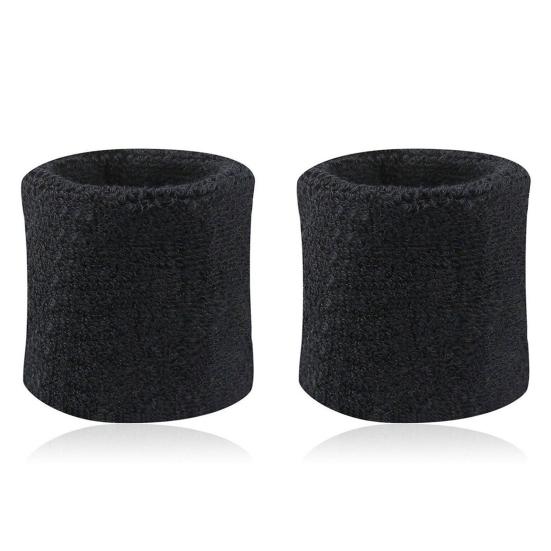 2st Bomullsarmband Armbandsband Svettband Svettband för sporttennis