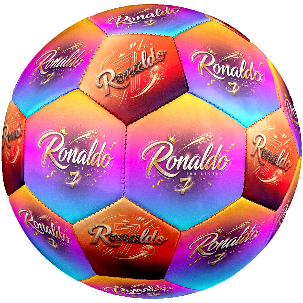 Ronaldo's: Legendary No. Soccer Ball Size 5 Football Machine-Stitched Indoor/Outdoor Universal Football for Football Accessories